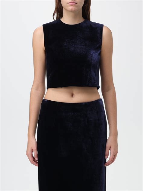 blue fendi top|fendi sleeveless top.